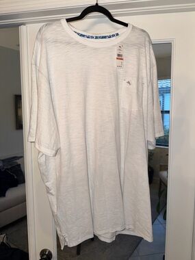 Tommy Bahama White Bali Beach Crew Tee